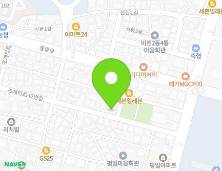 경기도 평택시 조개터로42번길 45 (합정동) 지도