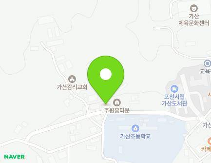 경기도 포천시 가산면 선마로 207 (주원홈타운) 지도