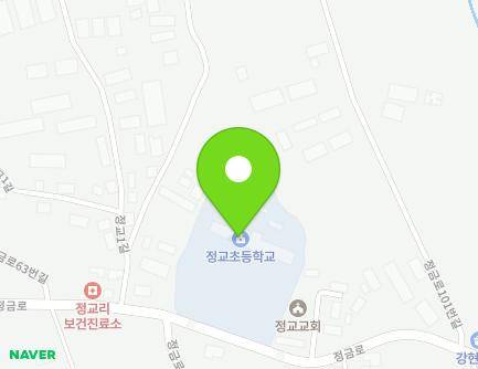 경기도 포천시 가산면 정금로 77 (정교초등학교) 지도