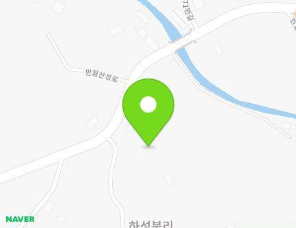 경기도 포천시 군내면 반월산성로 52-1 지도