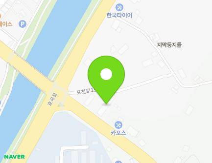 경기도 포천시 군내면 포천로 1548 지도