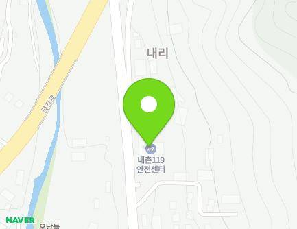 경기도 포천시 내촌면 내촌로 120 (내촌소방서) 지도