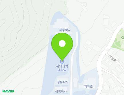 경기도 포천시 해룡로 120 (동교동, 차의과학대학교) 지도