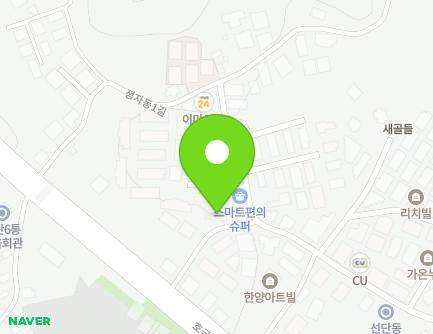 경기도 포천시 호국로1025번길 25-6 (선단동, w하우스) 지도