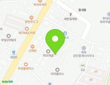 경기도 포천시 선마로 14-20 (선단동, 허브캐슬2차) 지도