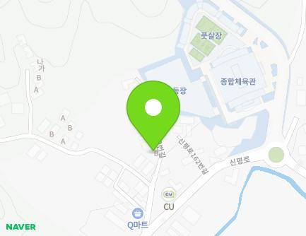 경기도 포천시 신북면 신평로162번길 11 (그린빌리지) 지도