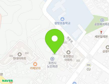 경기도 포천시 포천로1624번길 22 (신읍동) 지도