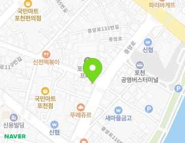 경기도 포천시 중앙로 119 (신읍동) 지도