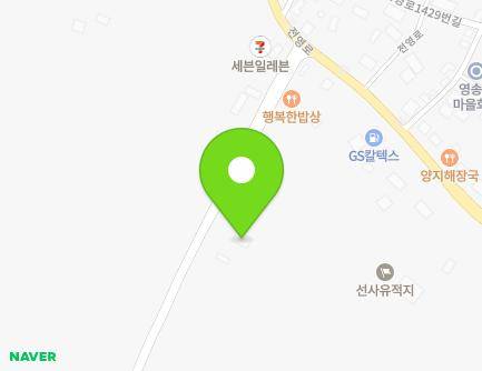 경기도 포천시 영중면 가영로 578 지도