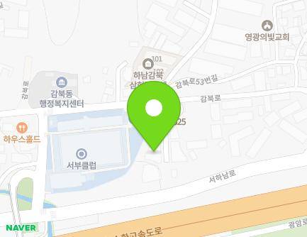 경기도 하남시 감북로 54-1 (감일동, 아레떼하우스) 지도