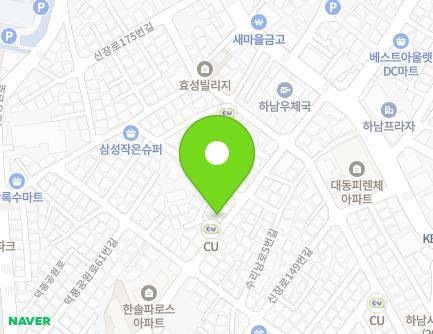 경기도 하남시 수리남로 16-1 (덕풍동) 지도