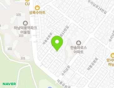 경기도 하남시 덕풍공원로 65-11 (덕풍동) 지도