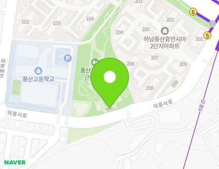 경기도 하남시 덕풍서로 21 (덕풍동) 지도