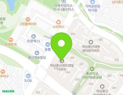 경기도 하남시 덕풍동로 110 (덕풍동, 하남풍산센트레빌아파트) 지도