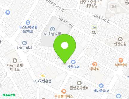 경기도 하남시 신평로55번길 32 (덕풍동, 형제빌라) 지도