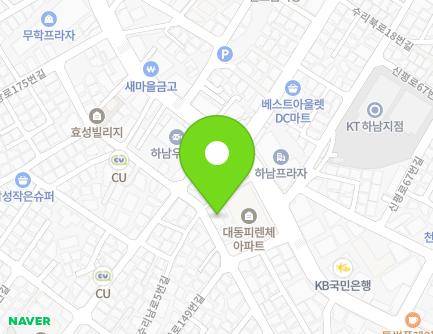 경기도 하남시 수리남로5번길 9 (덕풍동, 우원힐빌라) 지도