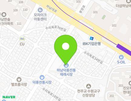 경기도 하남시 신장로154번길 57 (덕풍동, 덕풍전통시장주차장) 지도