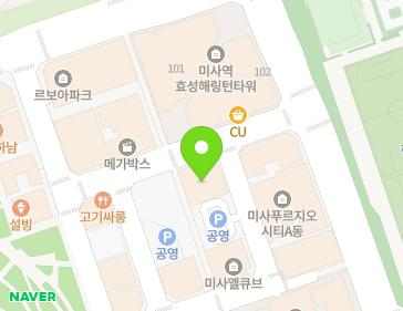 경기도 하남시 미사강변중앙로204번길 45 (망월동, 성산타워플러스) 지도