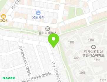 경기도 하남시 미사강변북로115번길 36 (망월동, 에스와이하우스) 지도