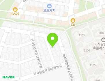 경기도 하남시 미사강변북로115번길 45-1 (망월동) 지도