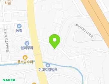 경기도 하남시 하남대로244번길 14 (상산곡동) 지도