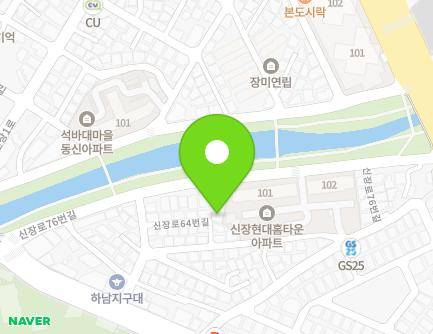 경기도 하남시 신장로64번길 23-6 (신장동, 연동연립) 지도