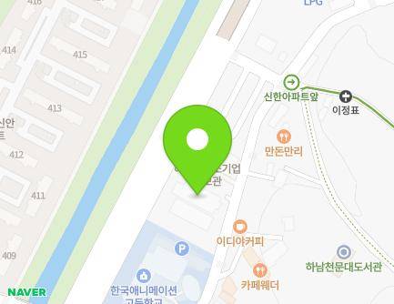 경기도 하남시 검단산로 233 (창우동, 한국전력공사하남지점) 지도