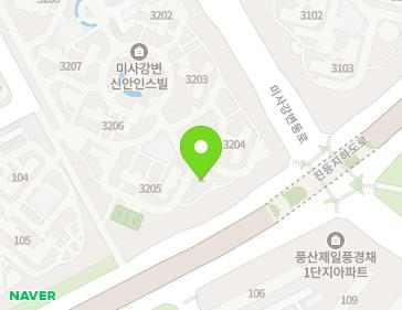 경기도 하남시 미사강변동로 19-2 (풍산동, 신안인스빌) 지도