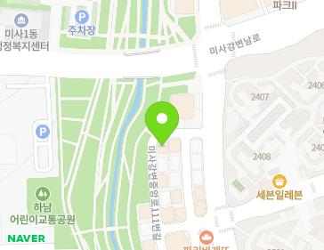 경기도 하남시 미사강변중앙로111번길 68 (풍산동) 지도
