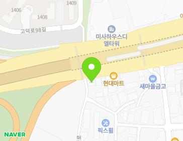 경기도 하남시 조정대로 32 (풍산동) 지도