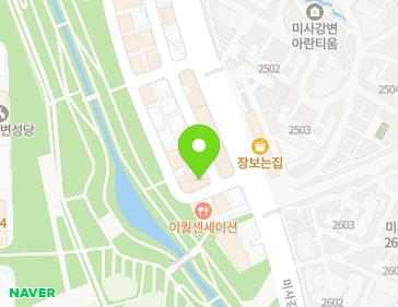 경기도 하남시 미사강변중앙로111번길 6 (풍산동) 지도