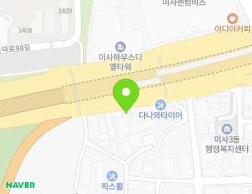 경기도 하남시 조정대로 38 (풍산동) 지도