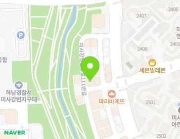 경기도 하남시 미사강변중앙로111번길 58 (풍산동) 지도