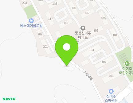 경기도 화성시 기안남로 21 (기안동, 예일유치원) 지도