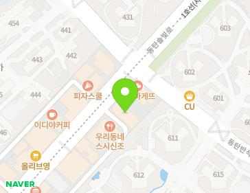 경기도 화성시 동탄솔빛로 64 (반송동, 가희프라자2) 지도