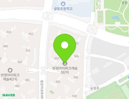 경기도 화성시 동탄지성로469번길 60 (반정동, 반정아이파크캐슬5단지) 지도