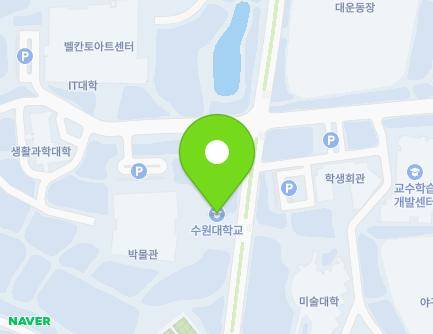 경기도 화성시 봉담읍 와우안길 17 (수원대학교) 지도