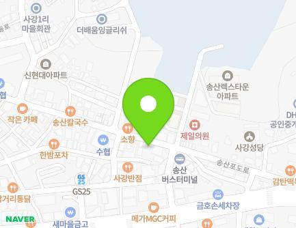 경기도 화성시 송산면 송산포도로 105 (홍의원) 지도
