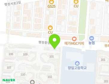 경기도 화성시 향남읍 행정중앙2로 16 (향남시범넒은들마을우미린아파트) 지도