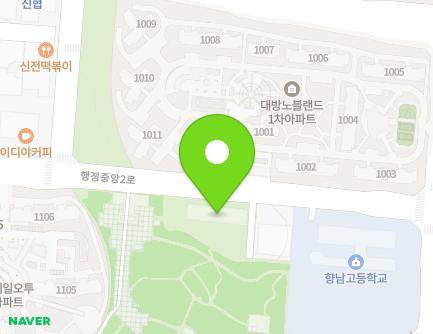 경기도 화성시 향남읍 행정중앙2로 88 (화성시립둥지나래어린이도서관) 지도