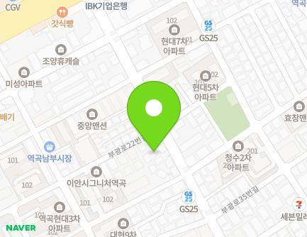 경기도 부천시 소사구 부광로 26-2 (괴안동, 대현주택) 지도
