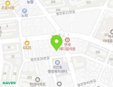경기도 부천시 소사구 범안로36번길 6 (괴안동) 지도