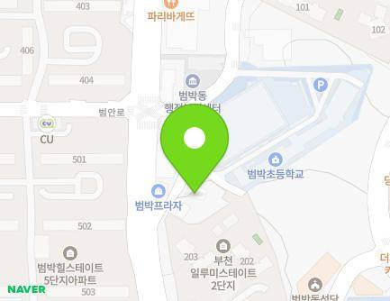 경기도 부천시 소사구 범안로 141-12 (범박동, 주님의교회) 지도