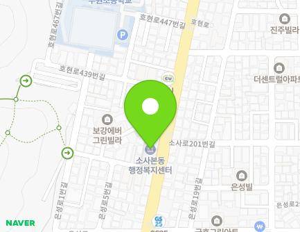 경기도 부천시 소사구 호현로 433 (소사본동, 소사본동주민센터) 지도