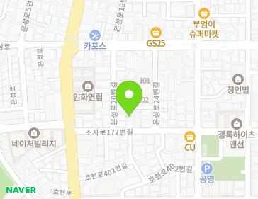 경기도 부천시 소사구 은성로20번길 19-1 (소사본동) 지도