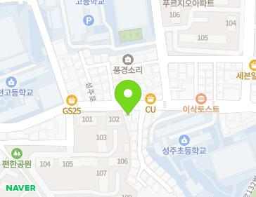 경기도 부천시 소사구 성주로 106 (송내동) 지도