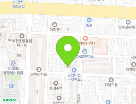 경기도 부천시 소사구 심곡로22번길 80-4 (송내동) 지도
