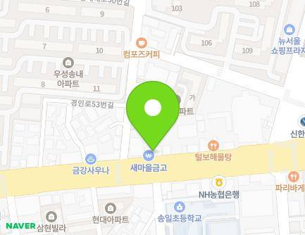 경기도 부천시 소사구 경인로 59 (송내동) 지도