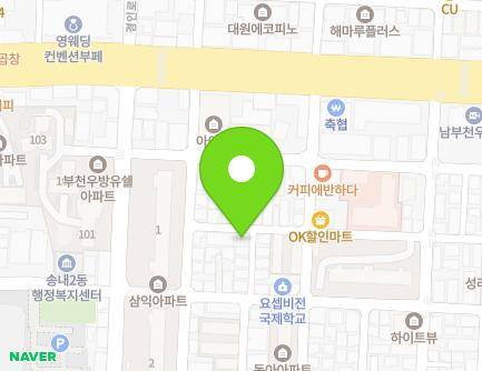 경기도 부천시 소사구 심곡로14번길 73 (송내동) 지도