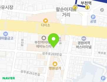 경기도 부천시 소사구 경인로234번길 13 (심곡본동) 경기도 부천시 소사구 경인로234번길 13 (심곡본동) 지도